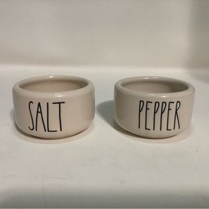 Rae Dunn Ceramic Salt and Pepper Cellars